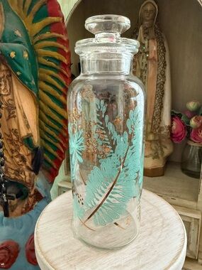 Vintage Glass Apothecary Jar